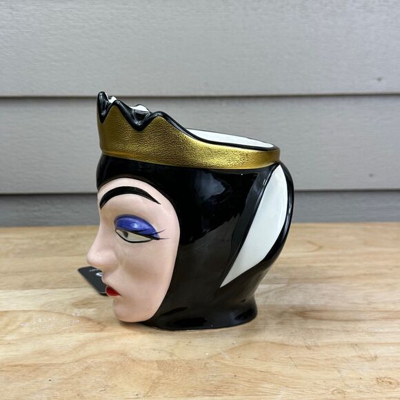 Snow White Grimhilde Ingrid Disney Bioworld Evil Queen Mug Cup Sculpted Ceramic - Picture 13 of 14